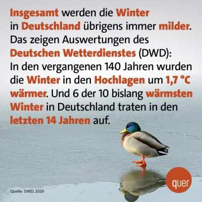 Schnee und Glätte legen derzeit ganze Teile des Landes lahm. Was das mit dem Klimawandel zu tun hat ... [quer]