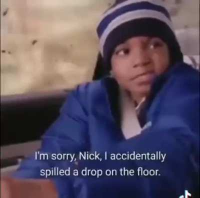 He felt a little bad