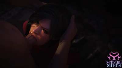 Ada Wong blowjobs an iluminado  (SensualSirens) [Resident Evil] 