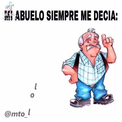 Gracias abuelo