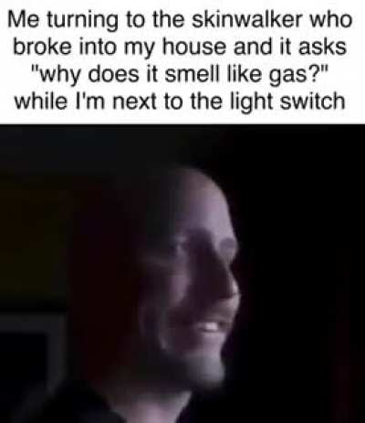 it smells methane