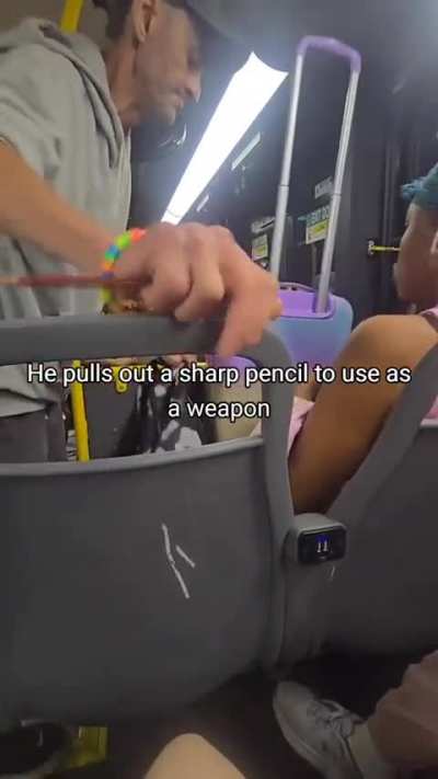 Don't mess with new yorkers they all carrying weapons 