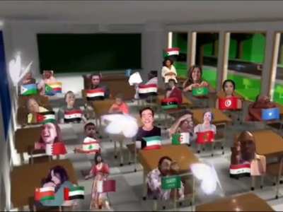 All Arabic countries in one class!