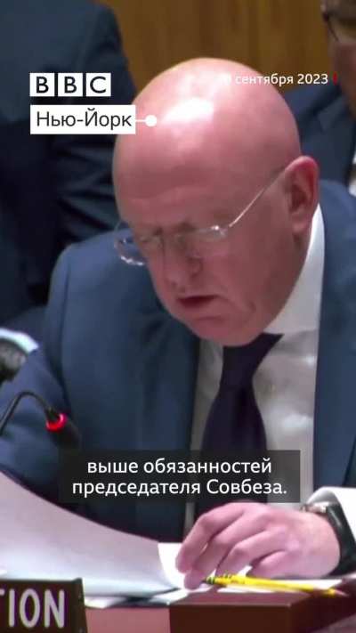 Much respect for Edi Rama, Prime Minister of the Republic of Albania. You need to hear how he responded to the Permanent Representative of Russia to the United Nations Vasily Nebenzya