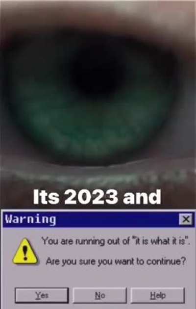 Guess we don’t have it in us anymore