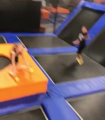 How to keep the trampoline for yourself
