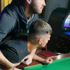 8 Ball in the corner pocket