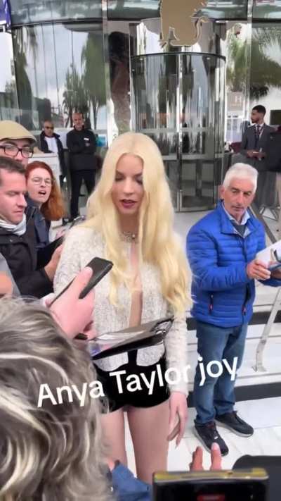 Anya in Cannes 