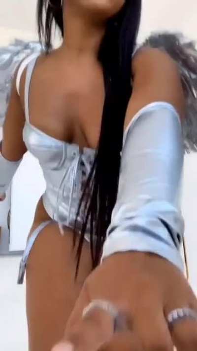 Silver angel