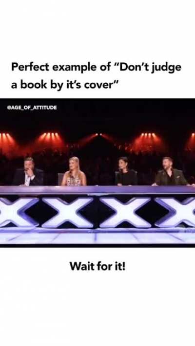 Don't judge a book by it's cover.