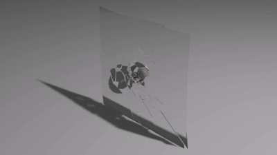 The breaking glas