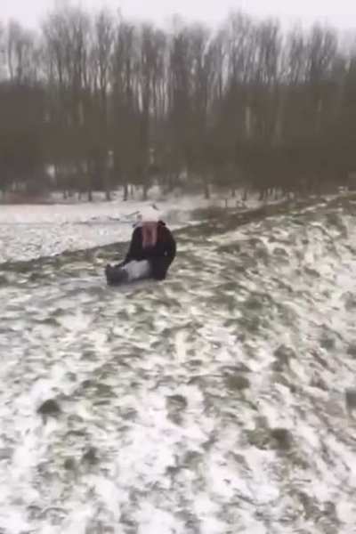 Fun in the snow.