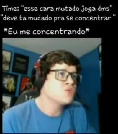 Se consentrar é muito bom