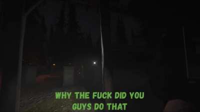 Why the fuck did you guys do that?