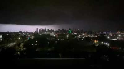 A bit of a lightshow tonight
