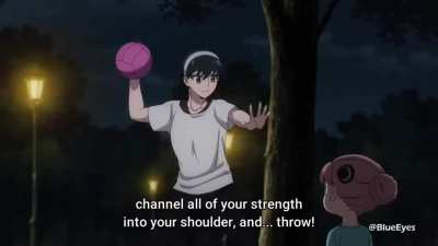 Nice throw Yor