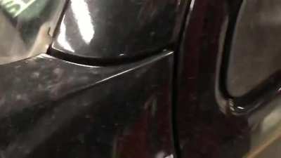 How NOT to install your power wire.