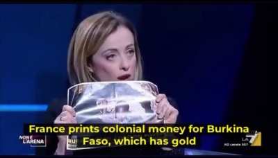Italy’s Prime Minister exposes France