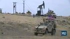 The US Army-control over Oil fields in north eastern Syria near Rumelan east of Qamishli.