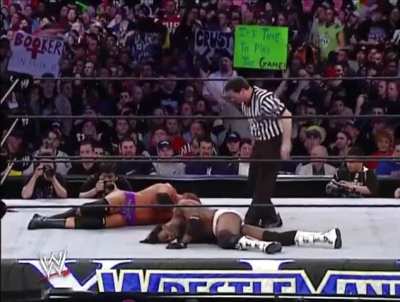Triple H taking 2 years to cover Booker to complete his burial