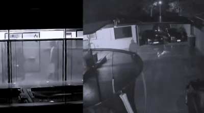 Biker shootout in Calwell, Australia, watch till the end