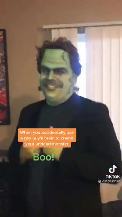 Ooo Frankie, you’re so scary