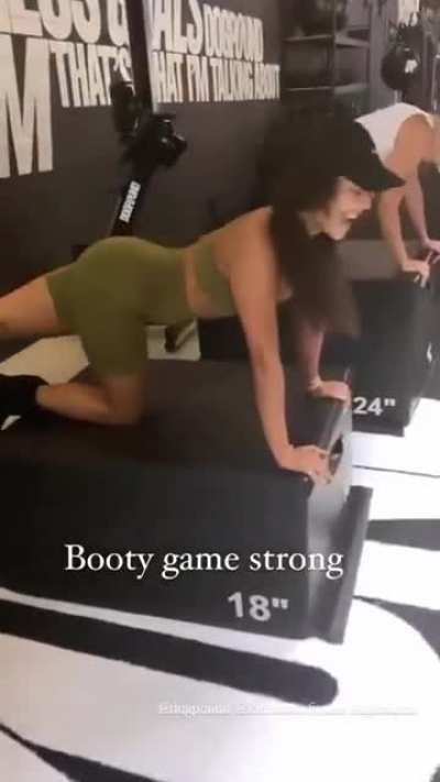 Booty game strong