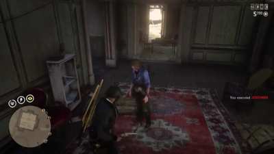 Took her a minute to realise she’d been executed