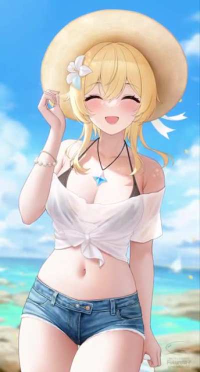 Lumine at the Beach