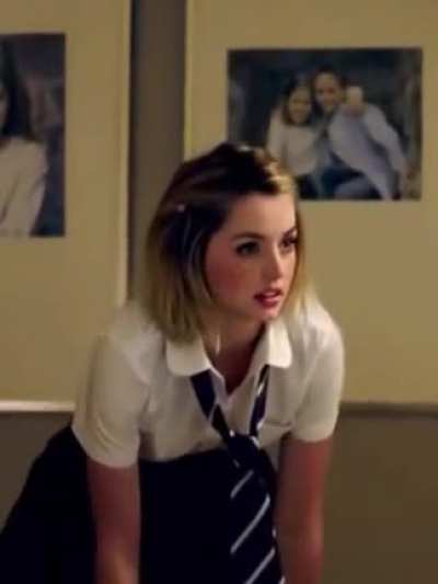 Just a sweet, innocent schoolgirl