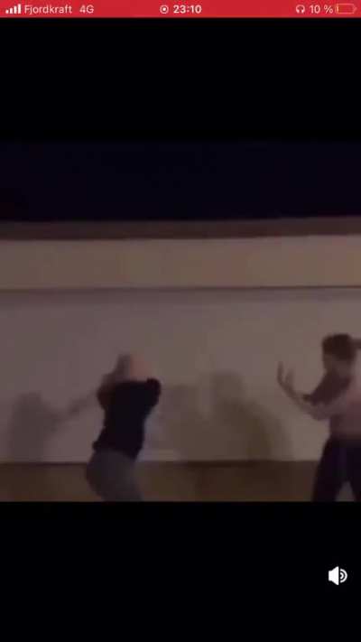 Metal Baseball bat girl fight
