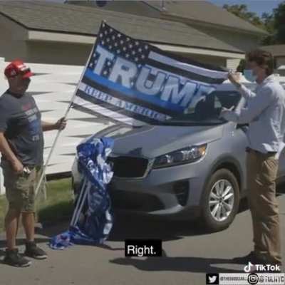 Reapect the Flag