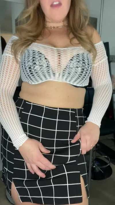 Take A Good Look At What’s Under My Skirt.. It’s Going To Be Deep Inside You Very Soon 😈🍆[OC]