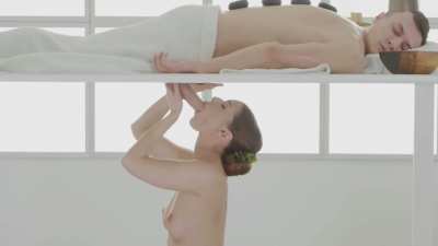 Sybil A has a massage turn into a lovely time