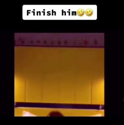 FINISH HIM ( Watch till the end )