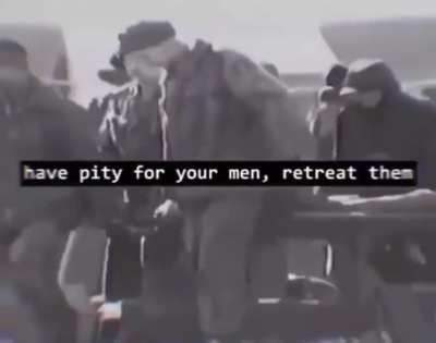 First Chechen War audio of a Chechen commander pleading with a Russian colonel