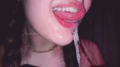 I can't stop drooling after deepthroat