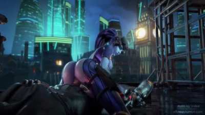 Widowmaker riding (Ellowas, Volkor)