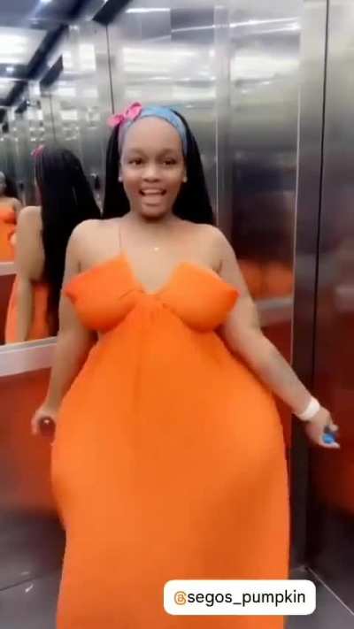 That's a big orange