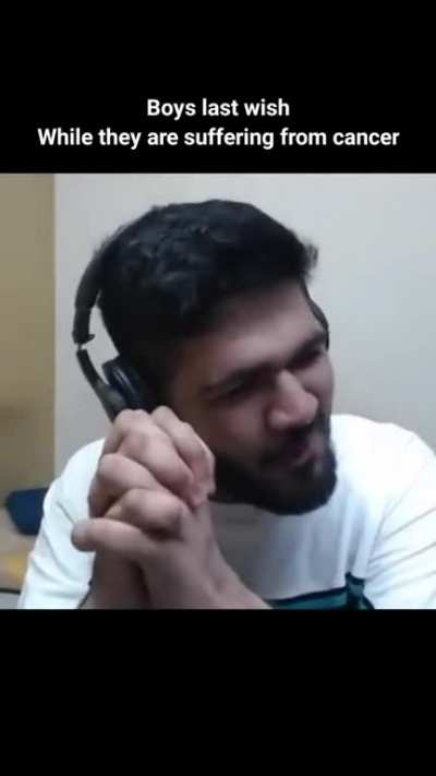 Jaiyaxh last wish He is suffering from Lungs Cancer