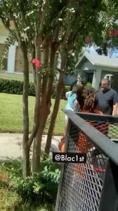 Queen of Karen's verbally and racially attacks Landscaping crew SAD