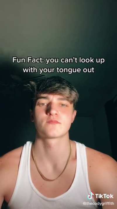 Try it, it’s impossible