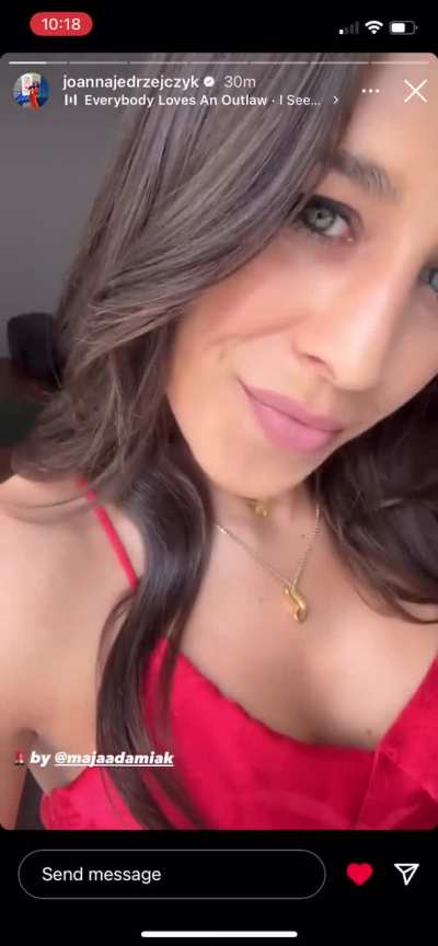Goddess in red