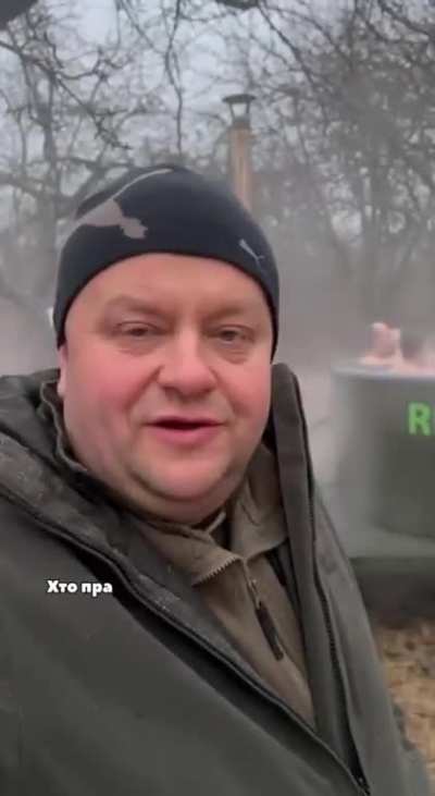 UA POV: Footage of a Ukrainian Jacuzzi for the UAF somewhere in Ukraine
