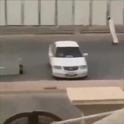 Suicide bombers keep your distance.