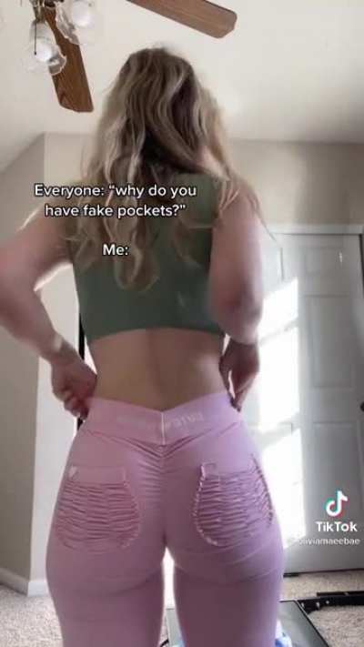 I could watch those pink pockets all day