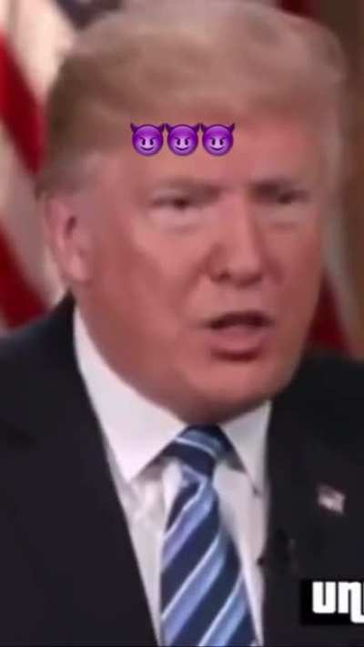 OK, maybe trump actually knows stuff 😳