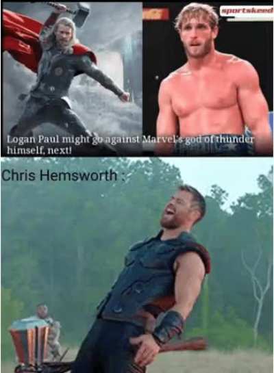 God of thunder vs the dumber
