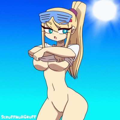 Beach day with Samus (Scru<wbr>ffmuh<wbr>Gruff<wbr>) [Metroid]