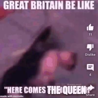 The Queen is still hanging on!